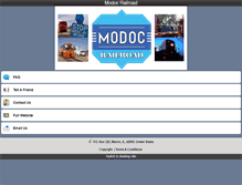Tablet Screenshot of modocrailroadacademy.com